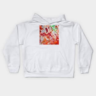 Liquid Marble Texture Kids Hoodie